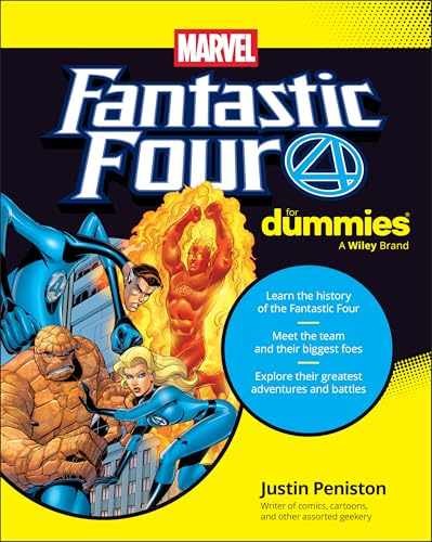 Fantastic Four For Dummies (Marvel; – Paperback, by Peniston Justin – Very Good