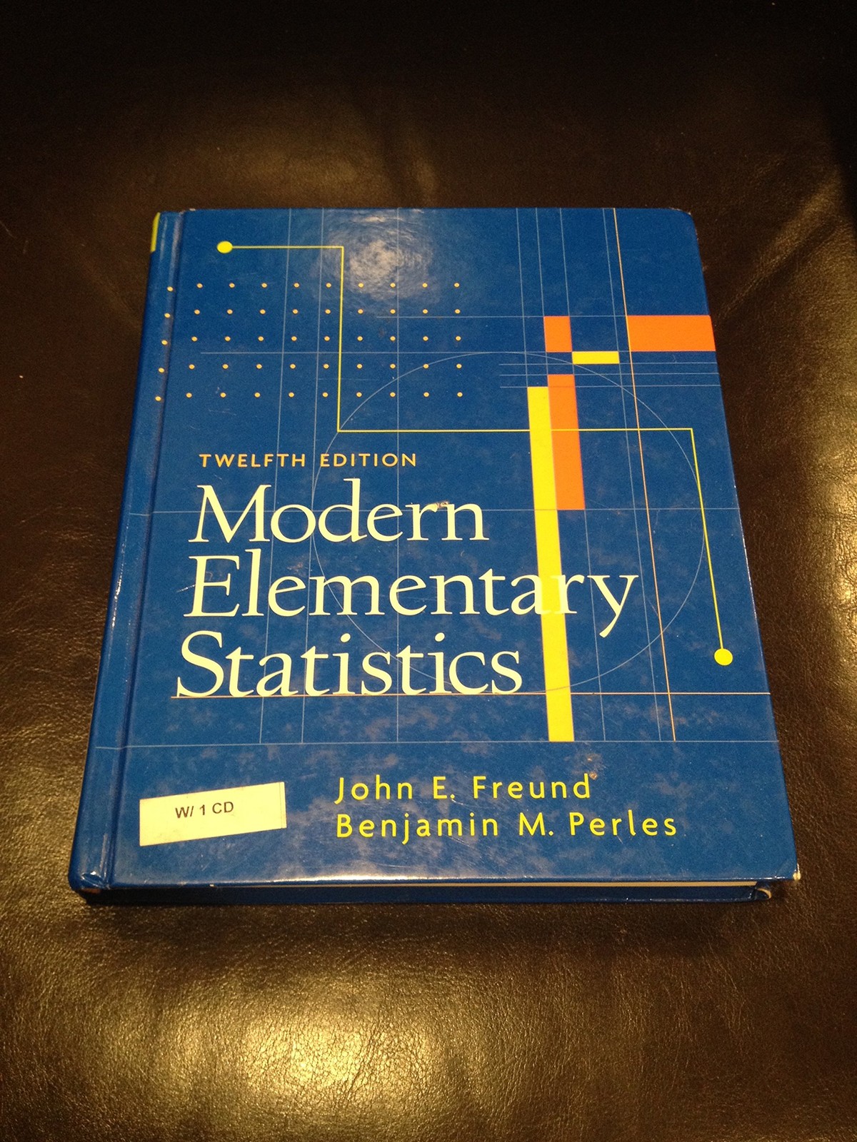 Modern Elementary Statistics – hardcover Freund, John|Perles, Benjamin