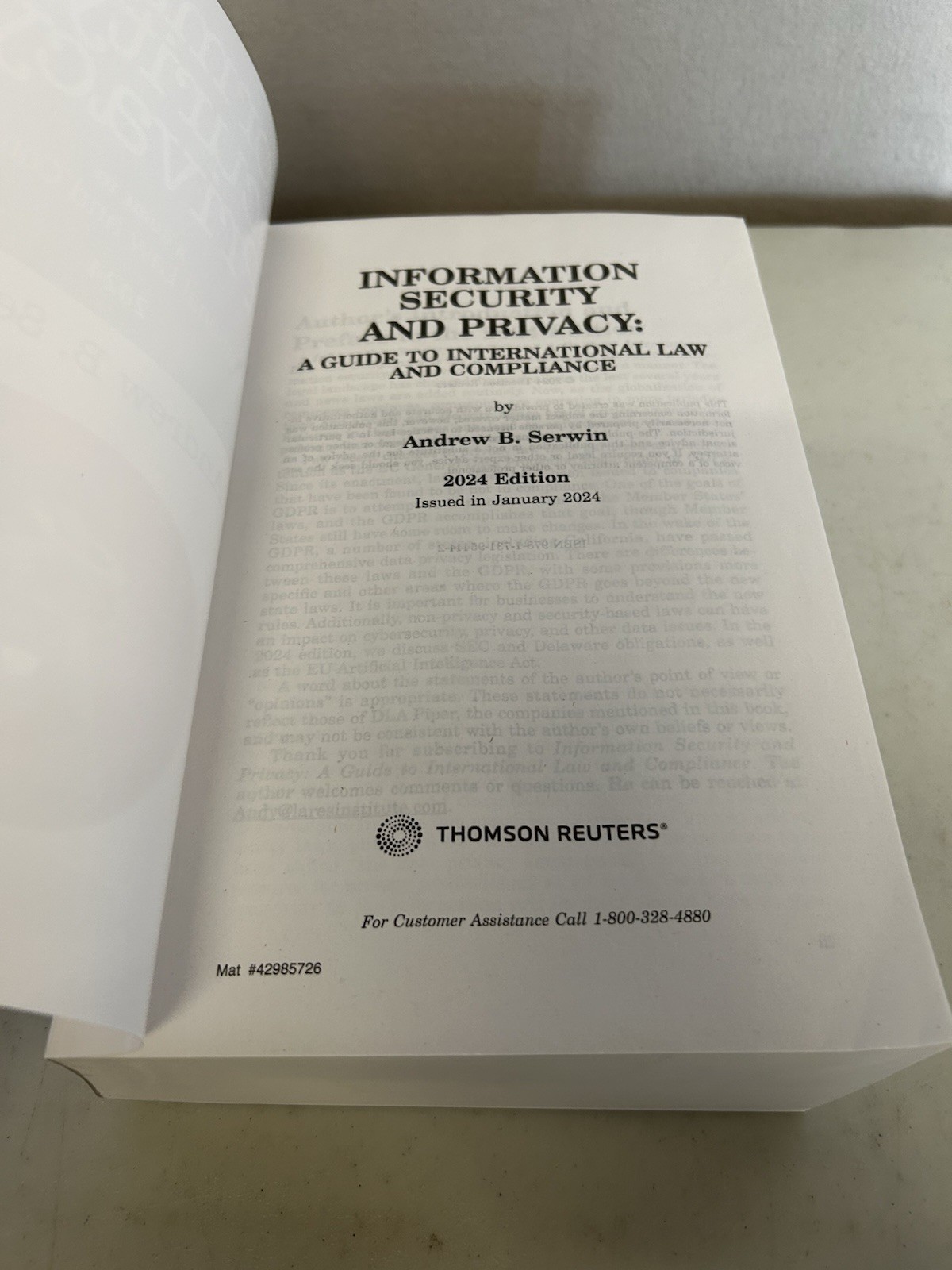 Information Security and Privacy – Guide to International Law 2024 Edition