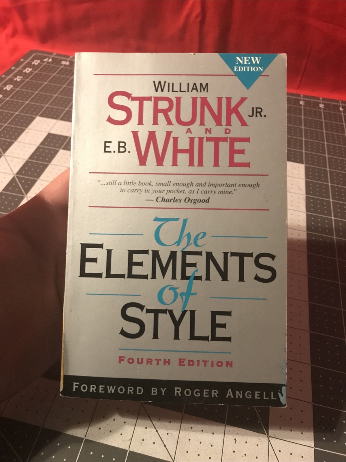 Vintage 2000 The Elements Of Style Fourth Edition Strunk And White