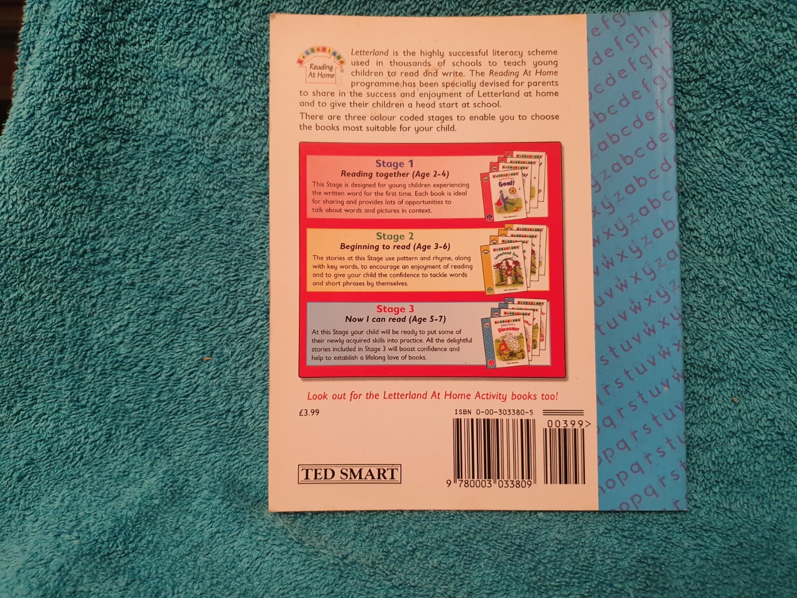 Letterland Reading At Home 3 books … Too Many Cooks, Ten Cakes, Dinosaur