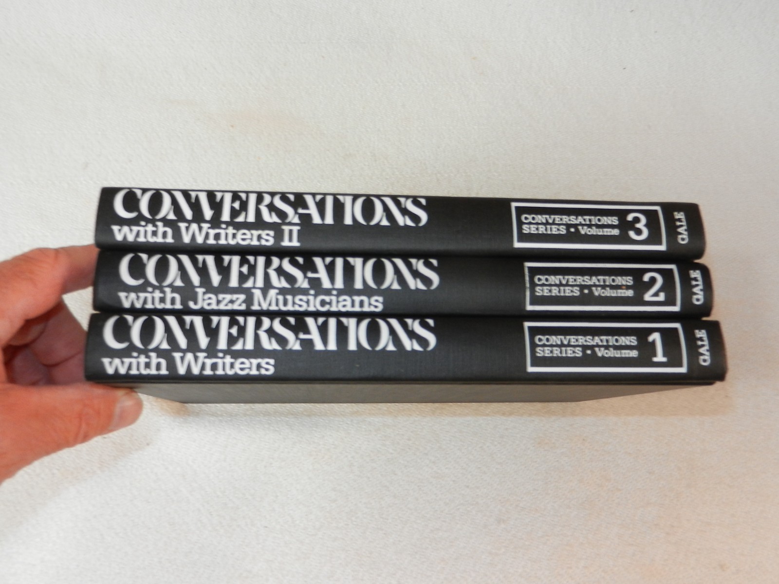 Literary Criticism “CONVERATIONS IWTH WRITERS” Three (3) Volume Set
