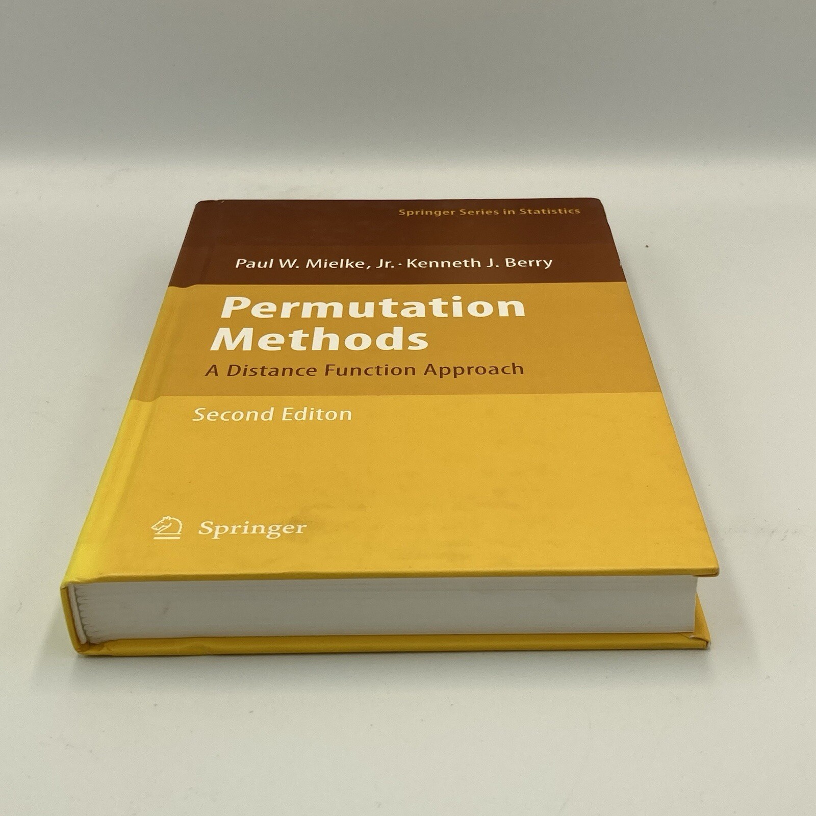 Permutation Methods A Distance Function Approach Second Edition Springer Series