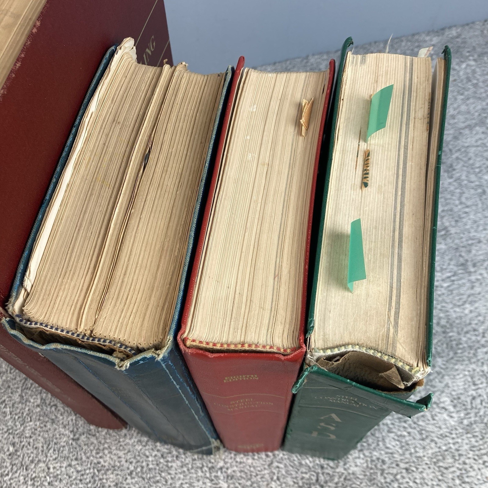 Structural Steel Detail Construction & Stress Design Hardcover Books AISC -Lot 4
