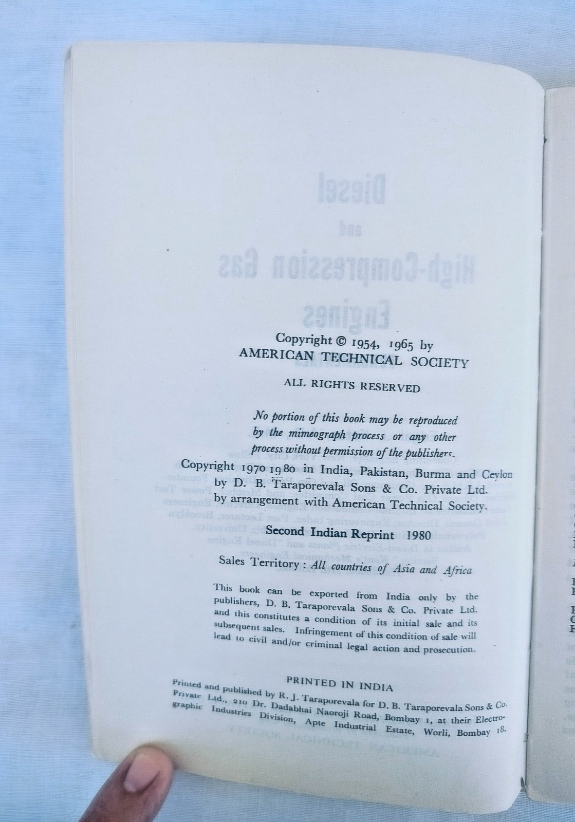 Diesel and High-Compression Gas Engines: Fundamentals by Edgar J. Kates, 1980