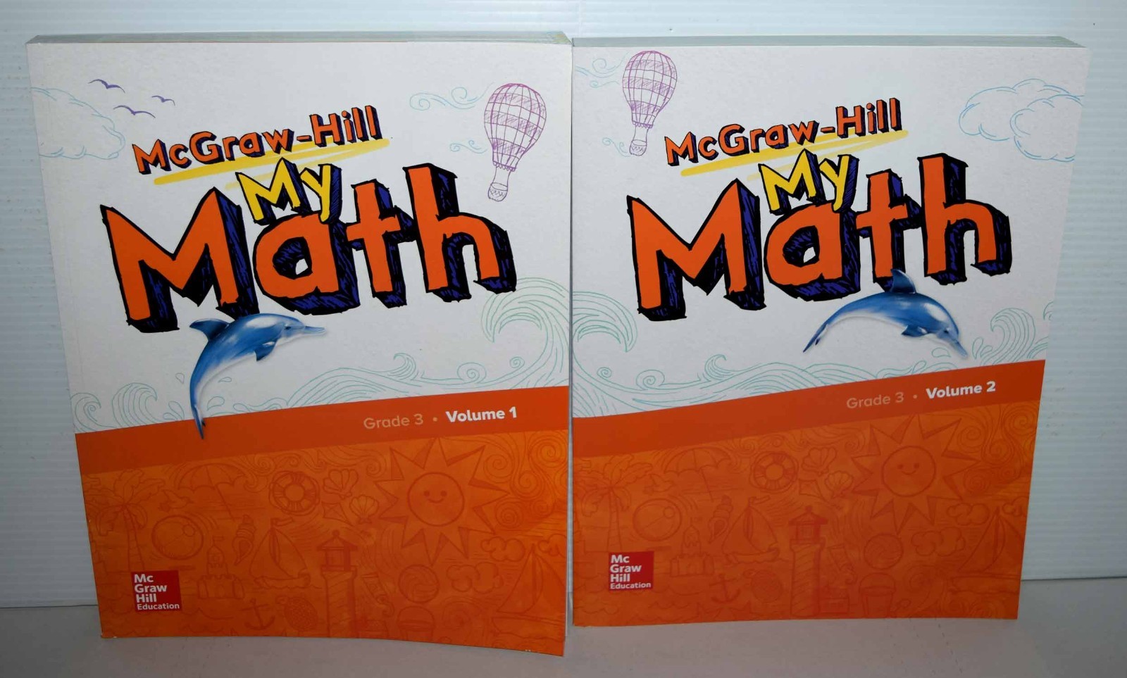McGraw Hill My Math Grade 3 2018 Vol 1 &2 Student work text Set FREE SHIPPING