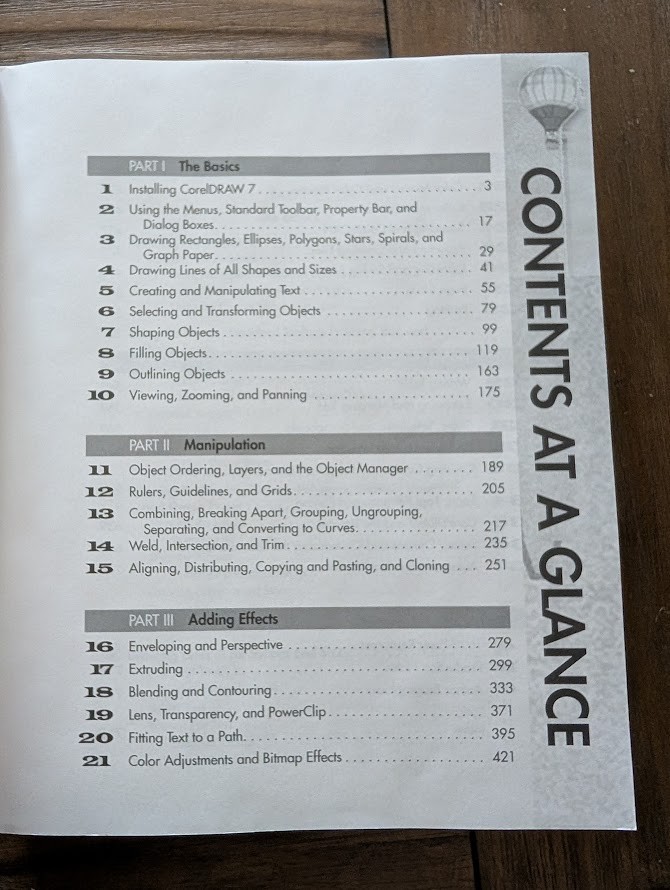 Corel Draw 7: The Official Guide by Foster Coburn (1997)