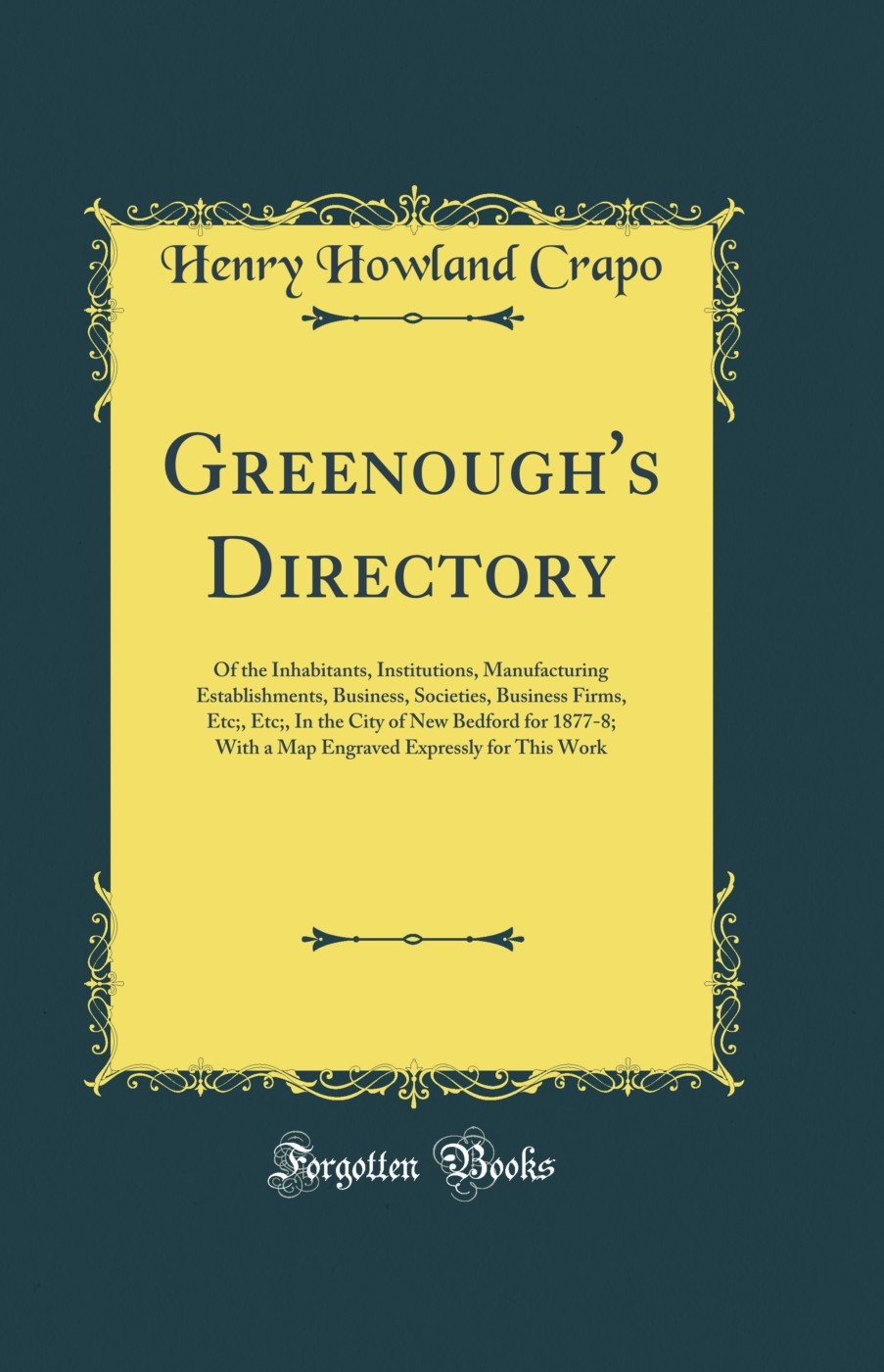 Greenough’s Directory (Classic Reprint)