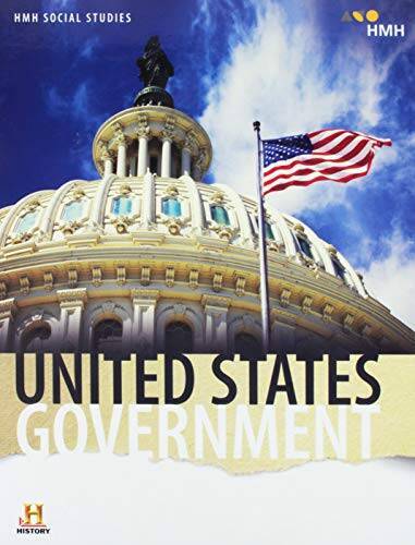 HMH Social Studies United States Government: Student Edition 2018 – GOOD