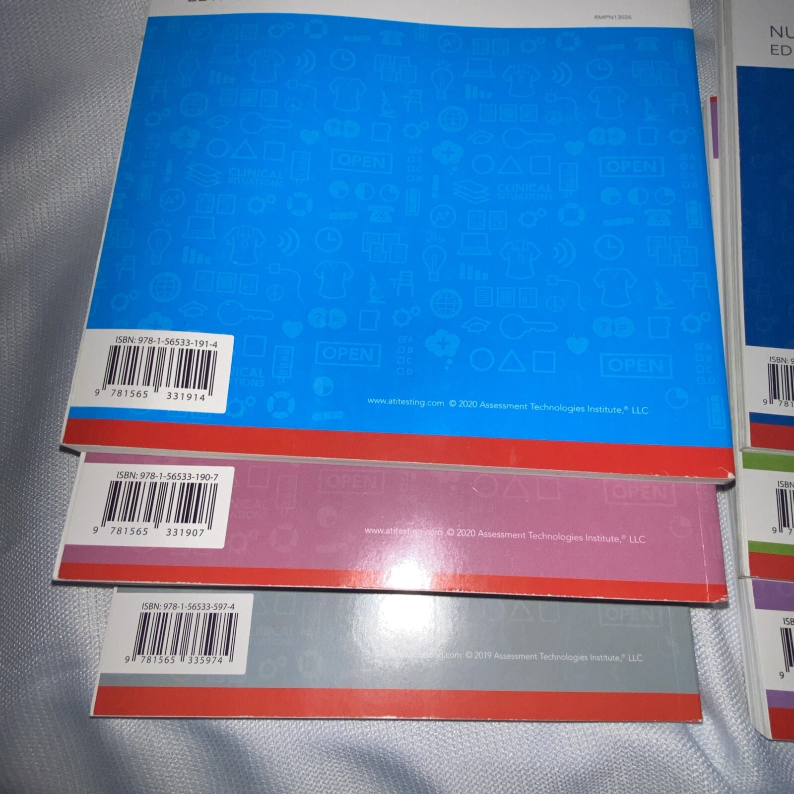 ATI Content Mastery Series Review Modules 2022 Set 6 Books Study Test RN Nursing