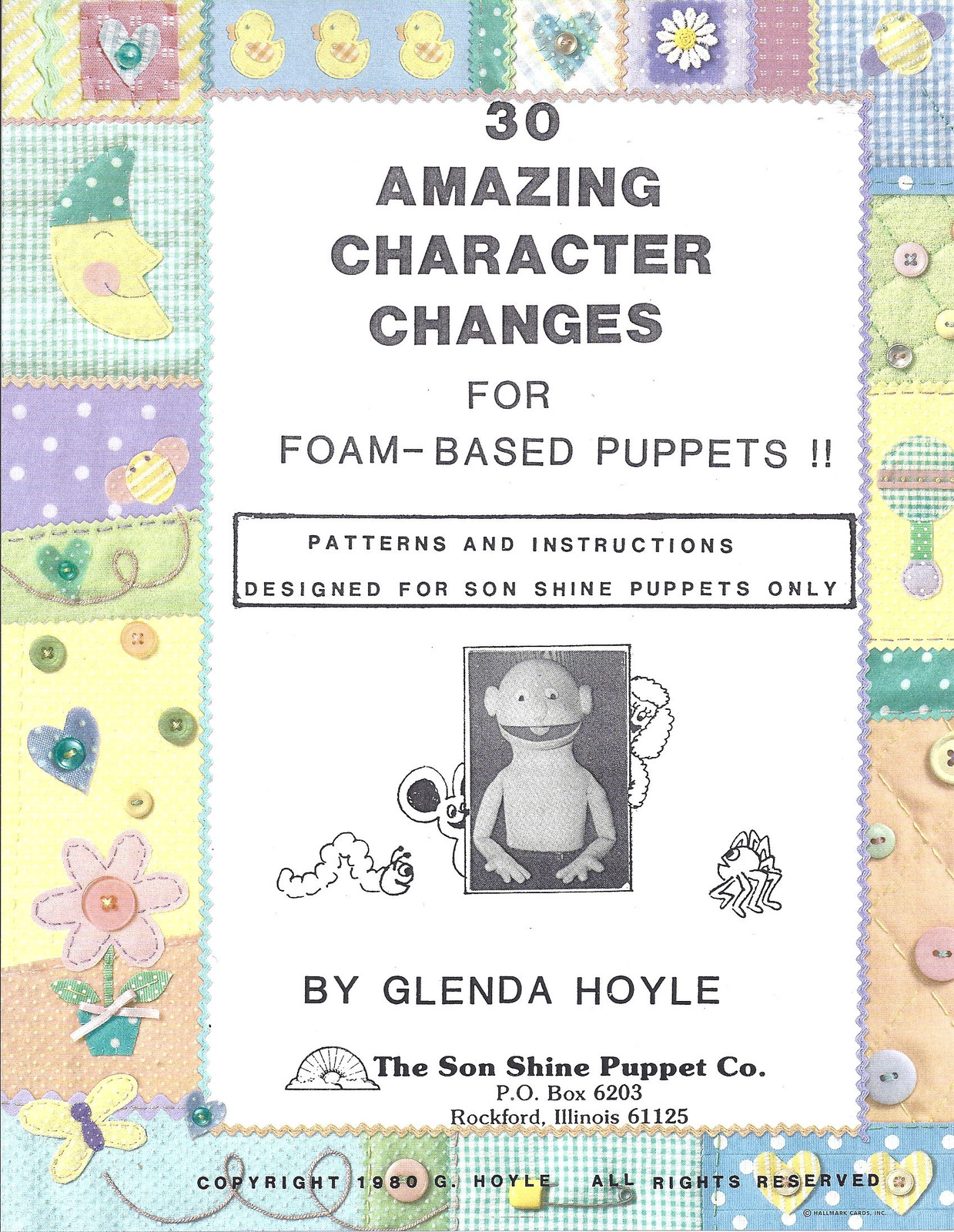 Puppet Character Change Patterns for your People Puppet-Ministry, Entertainment