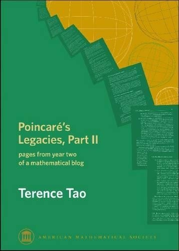 Poincare’s Legacies, Part II by Terence Tao – 9780821848852