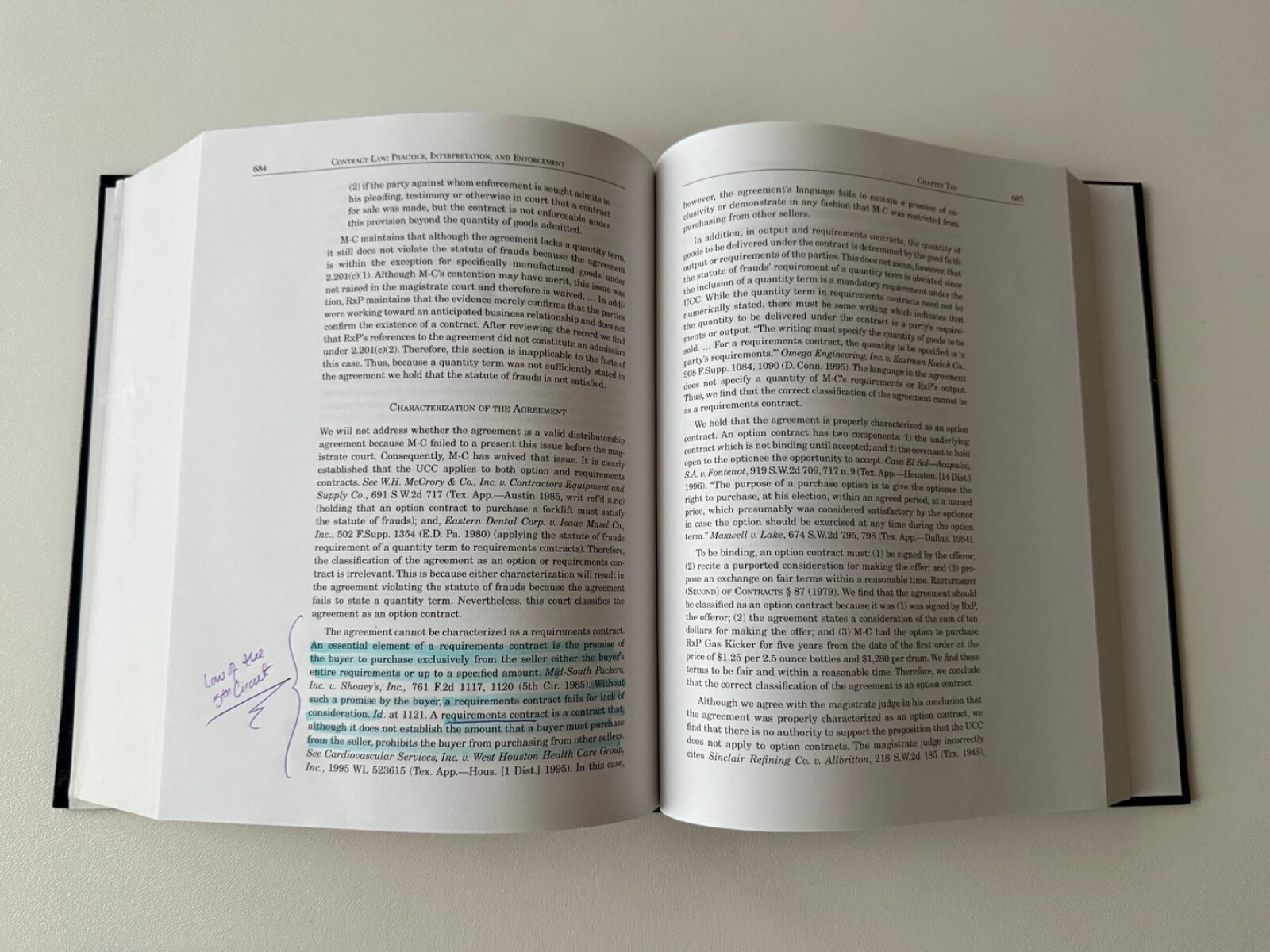 Contract Law Practice Interpretation Enforcement by Willy E Rice First Edition
