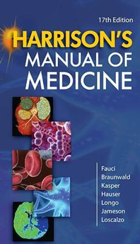 Harrison’s Manual of Medicine, 17th Edition – Paperback – VERY GOOD