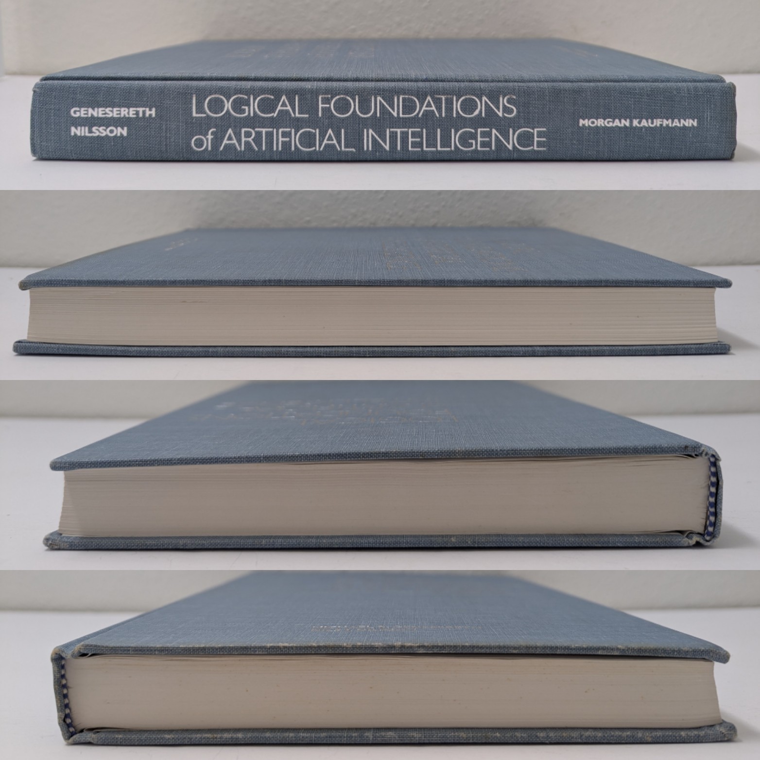 Logical Foundations of Artificial Intelligence Nilsson Genesereth Hardcover