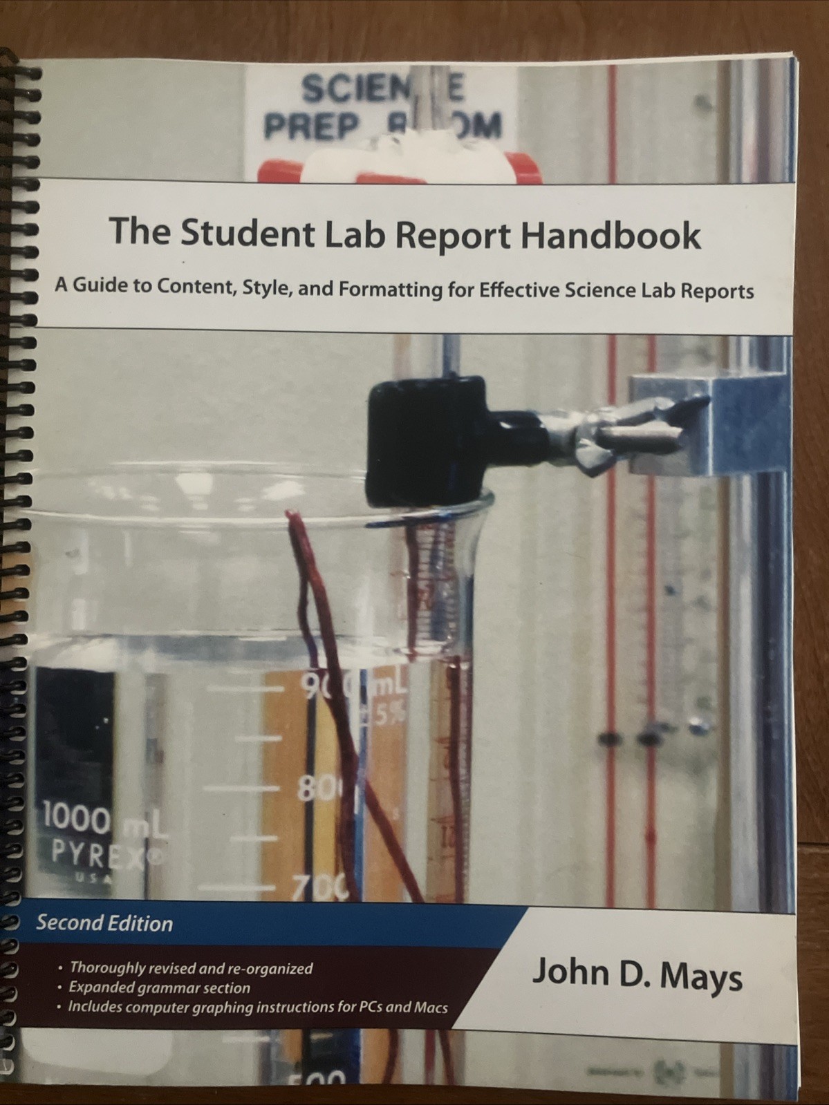 The Student Lab Report Handbook By John D. Mays Published By Novare