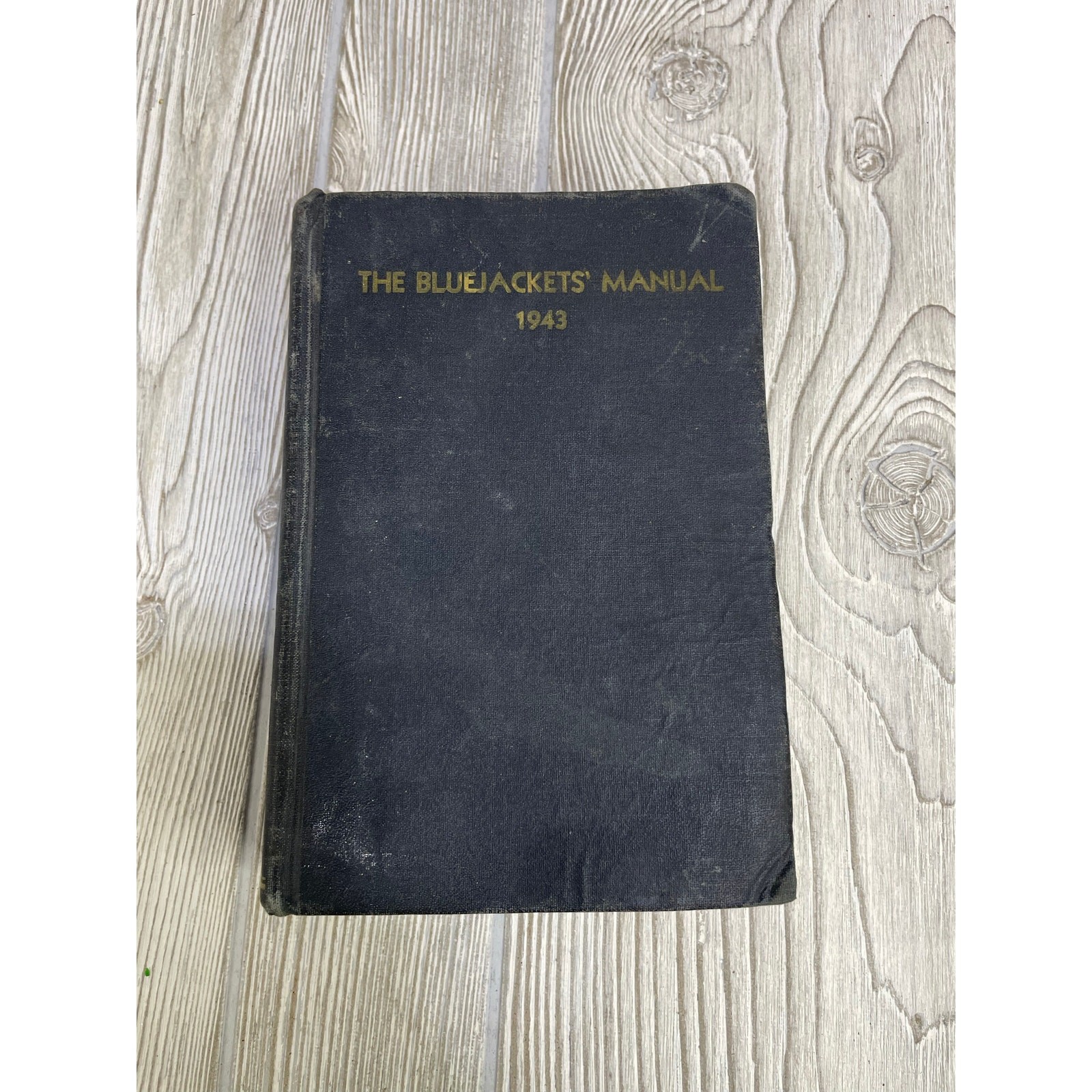 Bluejackets’ Manual 1943 US Navy 11th Edition Enlisted Seamanship HC VTG