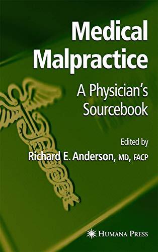 Medical Malpractice: A Physician’s Sourcebook 9781617375361 Fast Free Shipping-