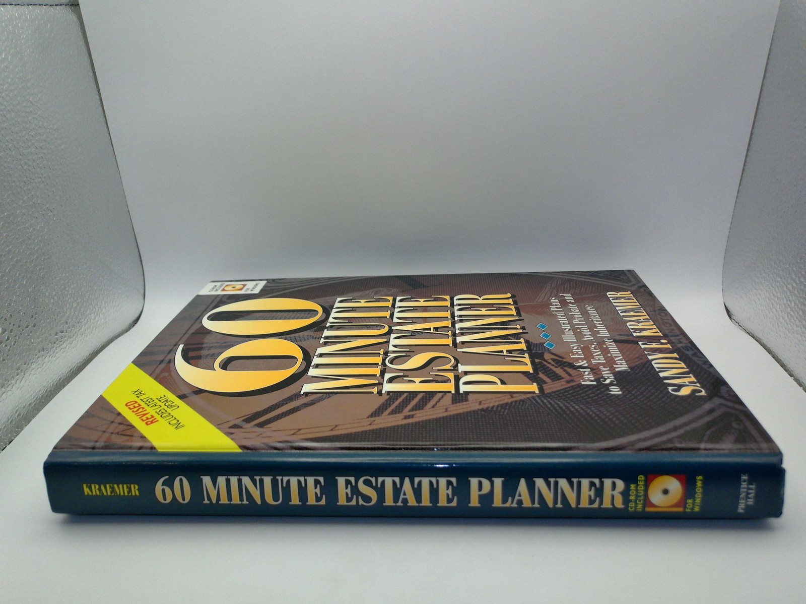 60 Minute Estate Planner Sandy F Kraemer Hardcover 1999 CD ROM Included Guide