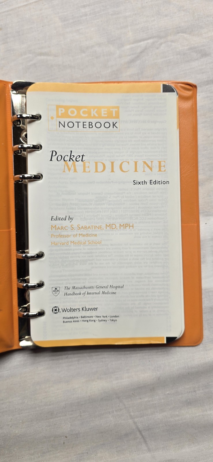 Pocket Notebook Ser.: Pocket Medicine : The Massachusetts General Hospital…
