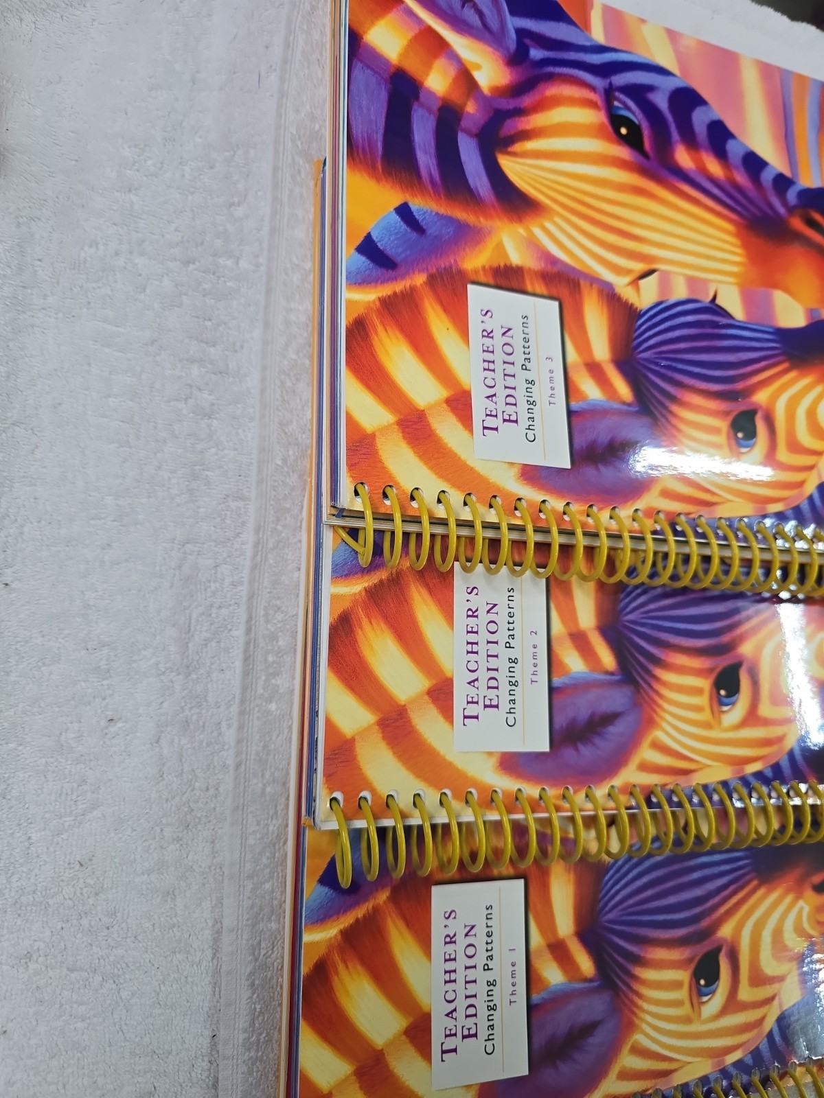 Teacher’s Edition Harcourt Trophies -“Changing Patterns” Theme 1,2,&, 3 2005…