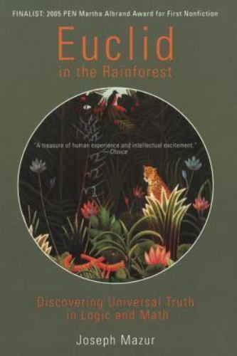 Euclid in the Rainforest: Discovering – 0452287839, paperback, Joseph Mazur, new