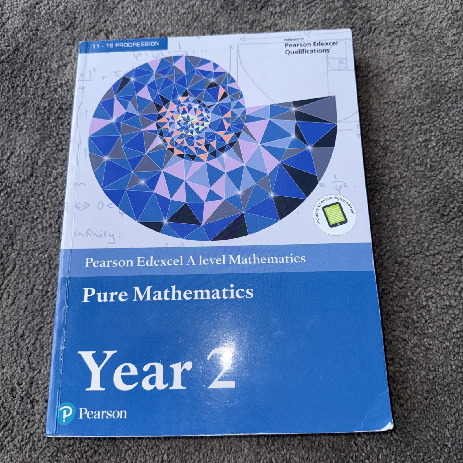 Edexcel A level Mathematics Pure Mathematics Year 2 Textbook + e… by San, Cong