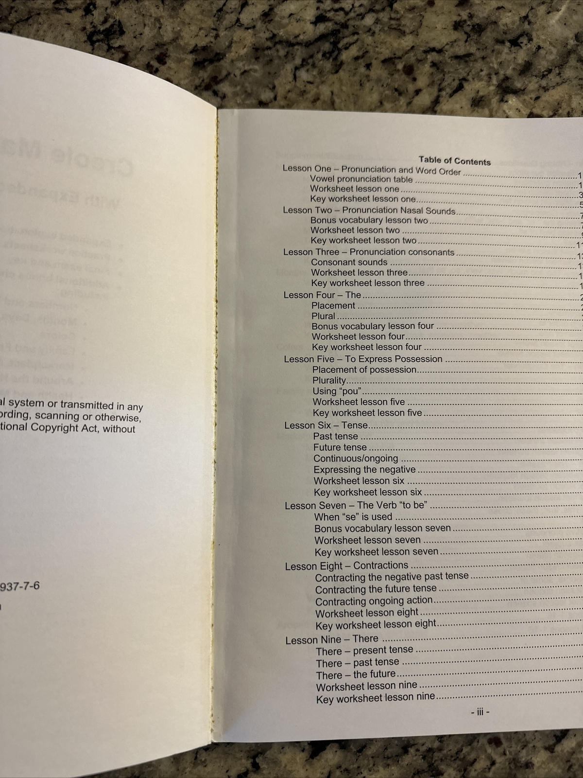 Creole Made Easy Workbook