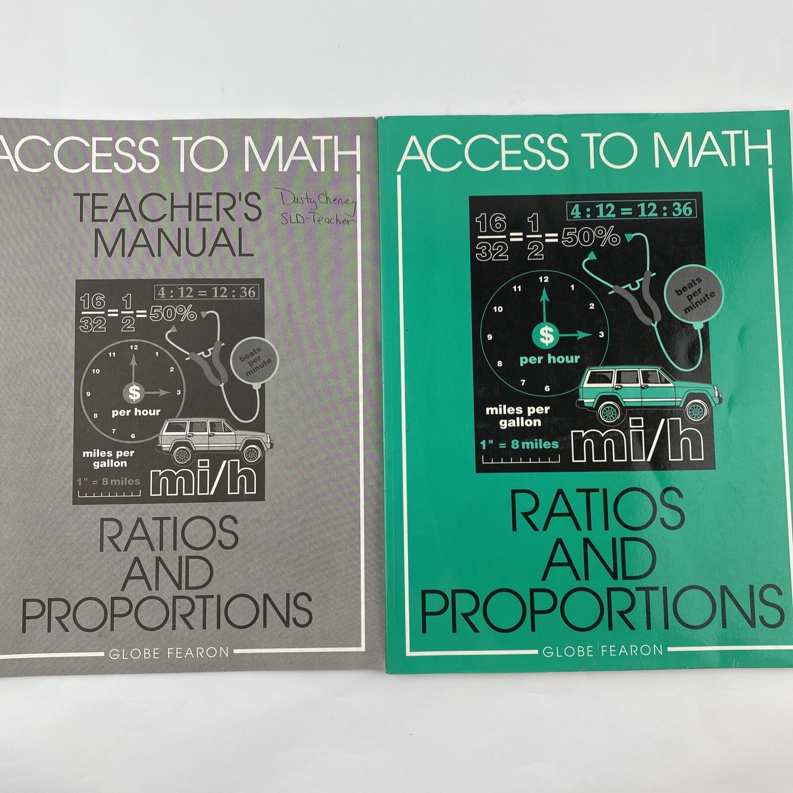 Access To Math Ratios And Proportions Workbook And Teachers Manual Paperback