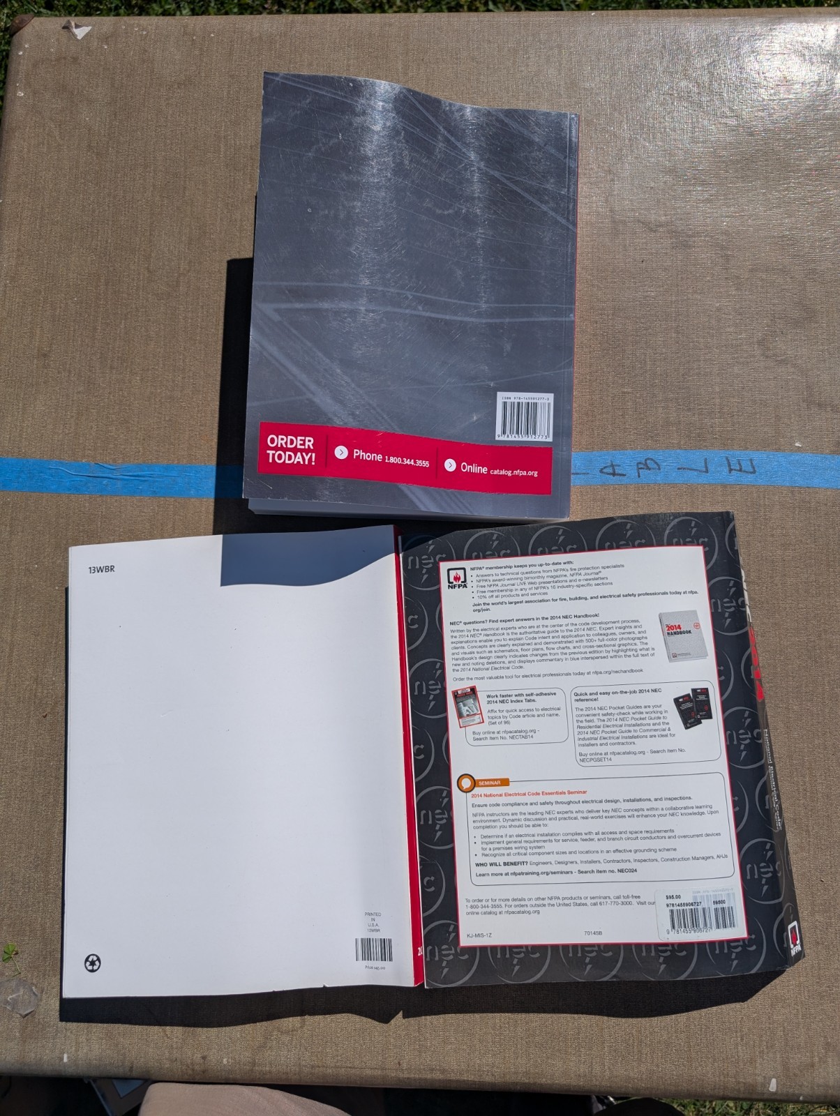 Lot Of 3 NFPA 70 National Electrical Code NEC 2014 2017 Edition Paperback USA