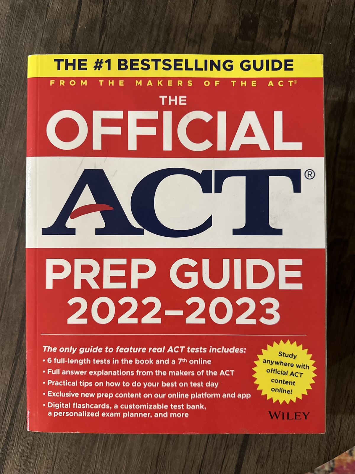 The Official ACT Prep Guide 2022-2023 (Book + Online Content) by ACT – Wiley