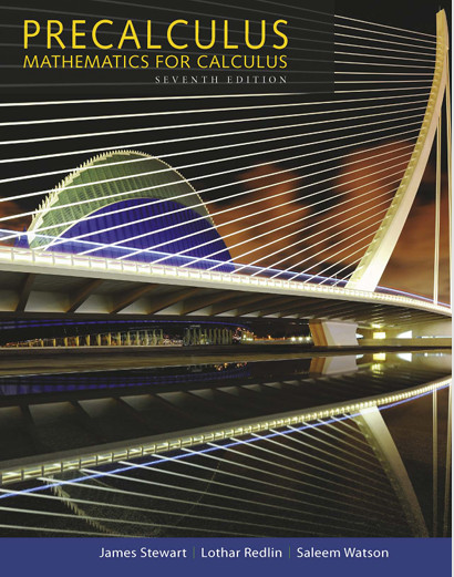 (ELECTRONIC FORMAT) Precalculus: Mathematics for Calculus, 7th Student Edition