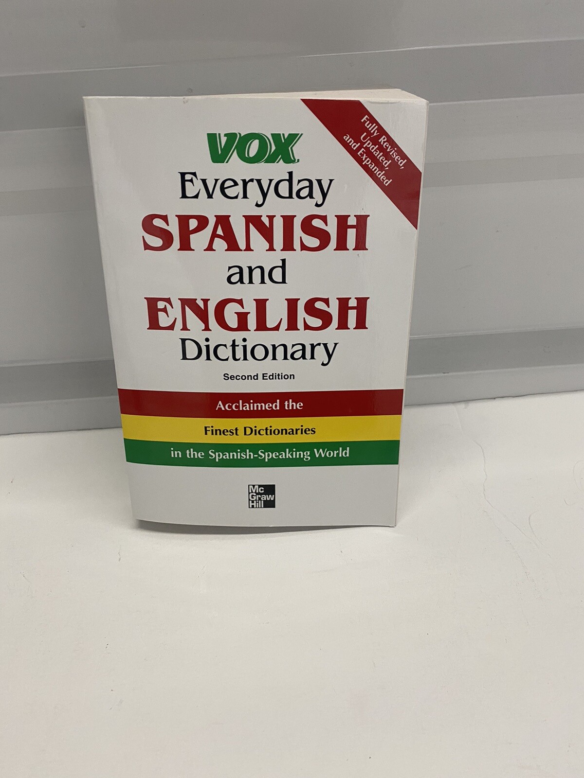 Vox Everyday Spanish And English Dictionary McGraw Hill Paperback