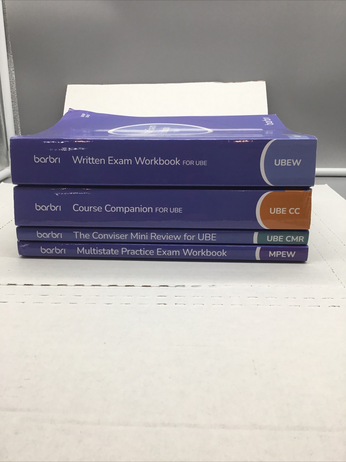 2026-2027 Barbri UBE Bar Review Prep Set (4 Books) VERY GOOD