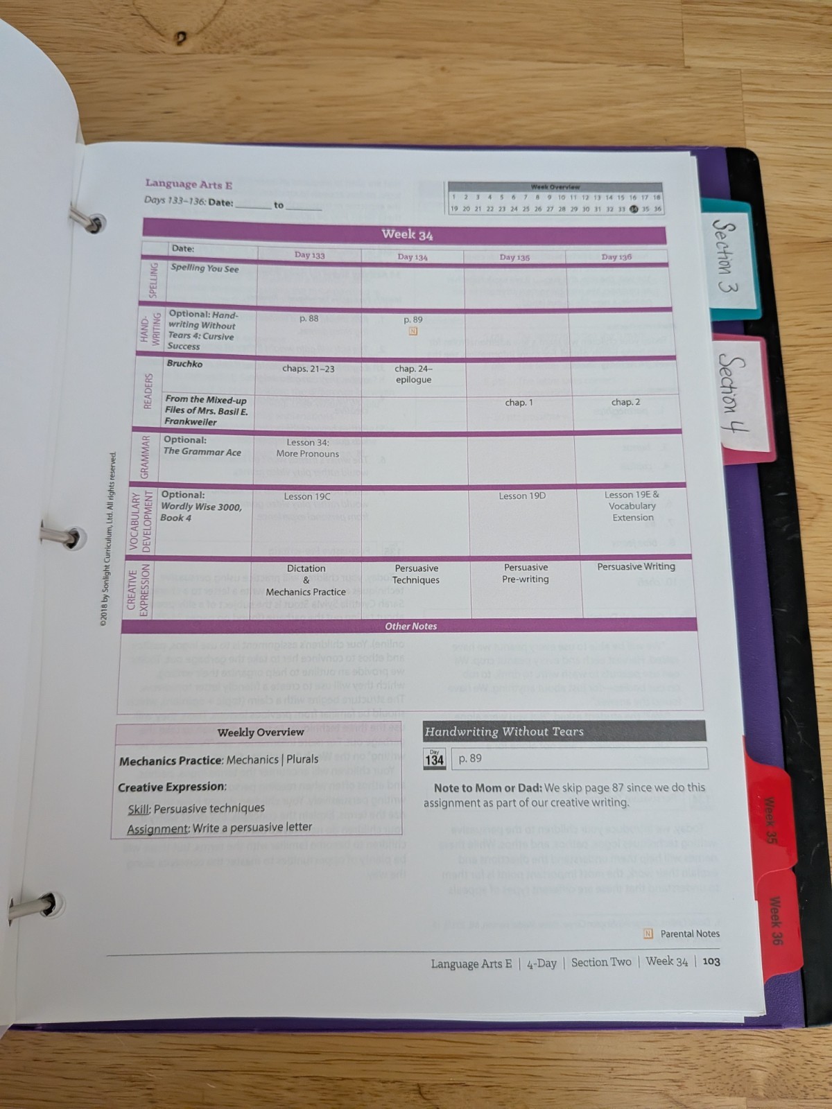 Sonlight Language Arts E 4-Day Curriculum Some Readers Homeschool Grades 4-7