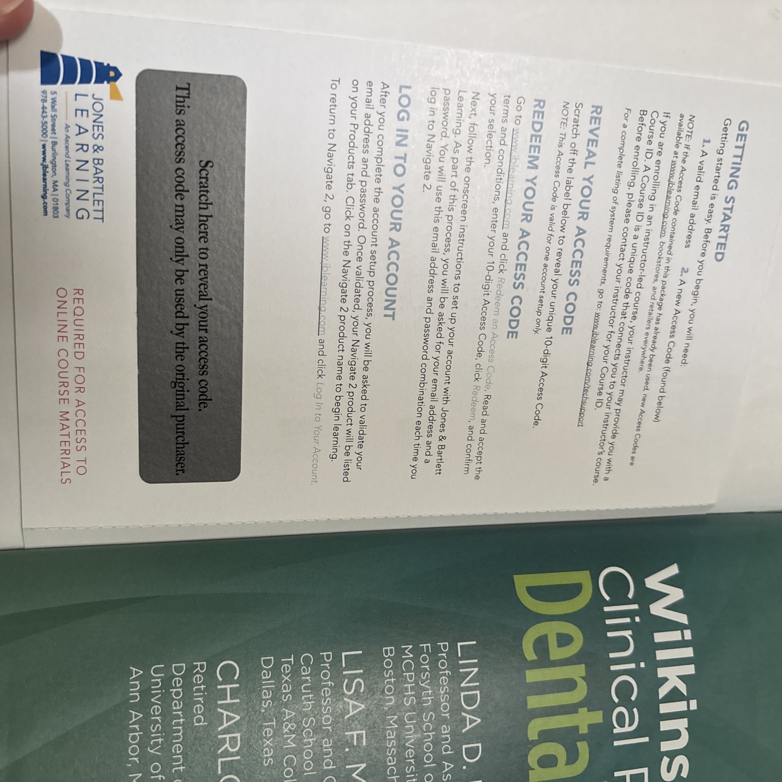 Wilkins’ Clinical Practice (13th Ed) Like New. Unused Code. Shipping Included.