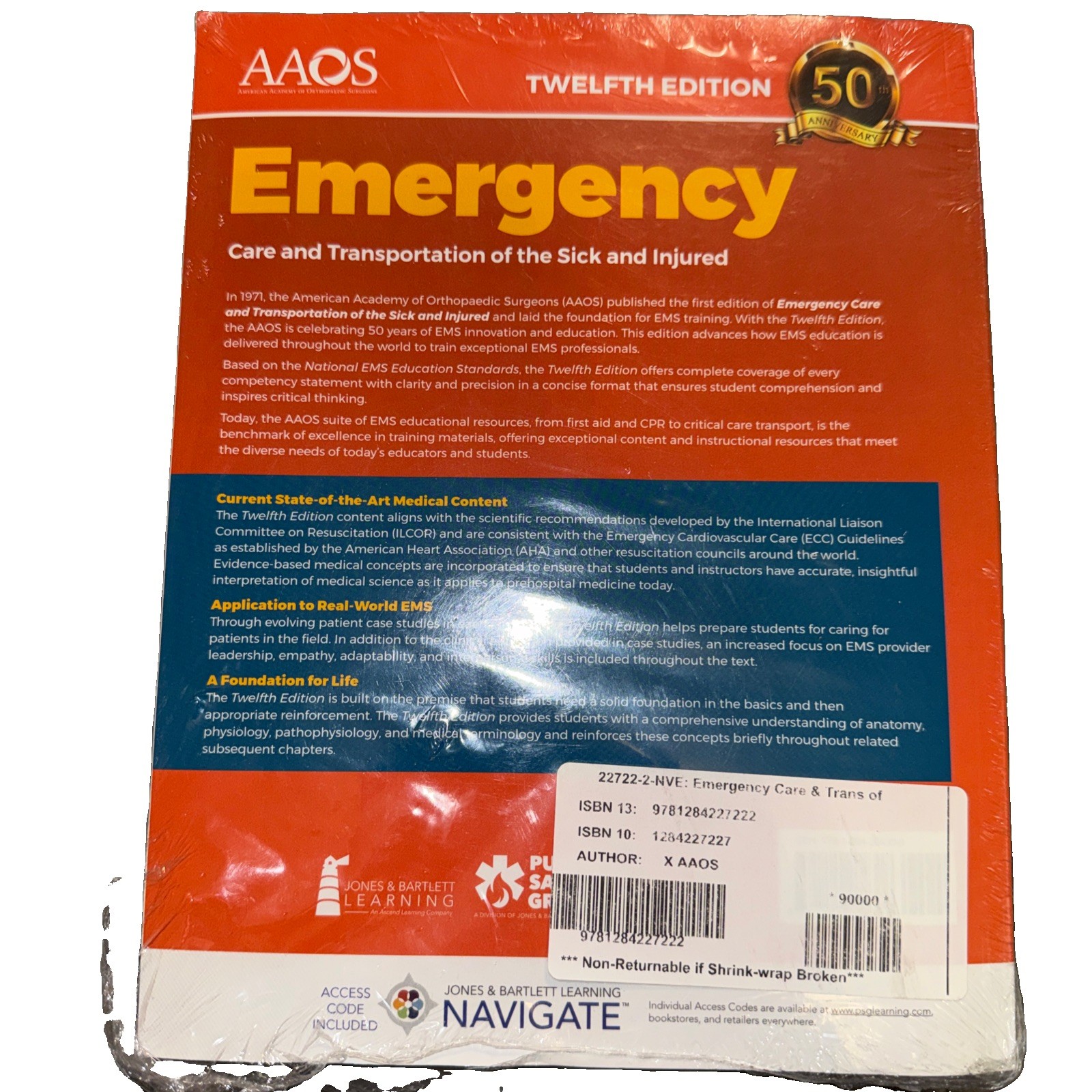 Emergency 12th Edition With Access Code 03A(softcover)