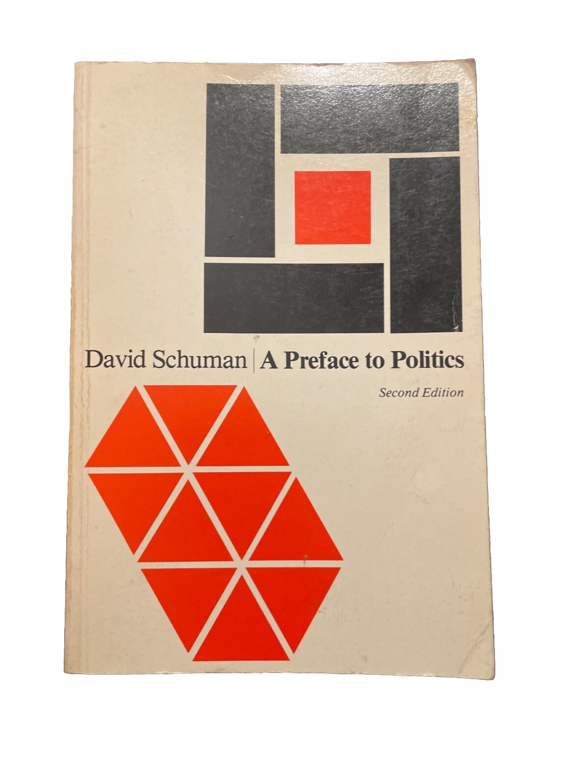 A Preface to Politics – Paperback – GOOD