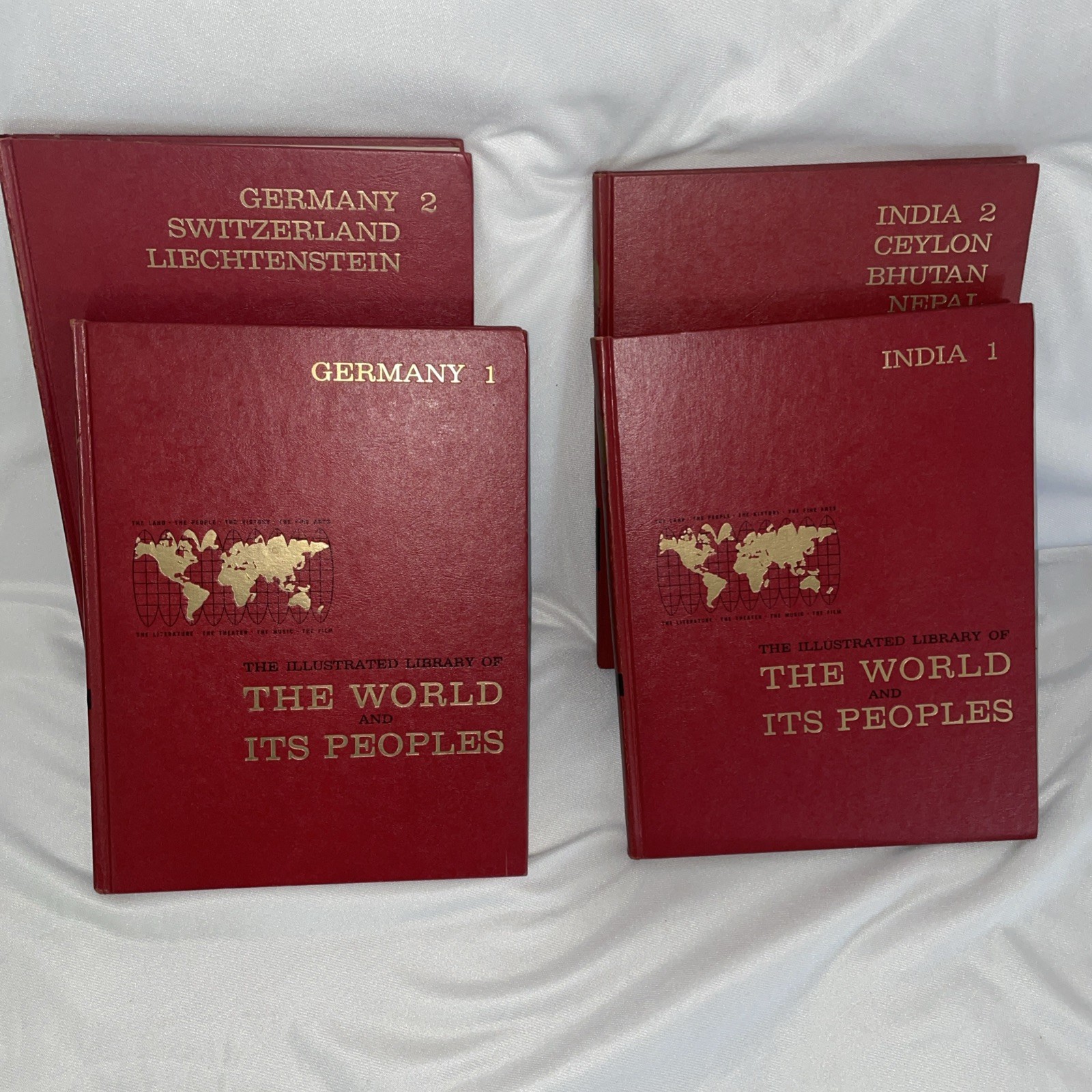 The Illustrated Library Of The World & Its Peoples 28 Vols History Set 1963-67