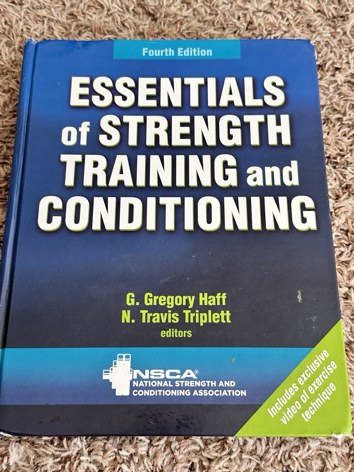 NSCA Human Kinetics Essentials of Strength Training & Conditioning 4th HC 2016