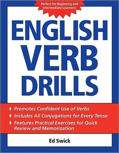 English Verb Drills (NTC Foreign Language) – Paperback By Swick, Ed – VERY GOOD