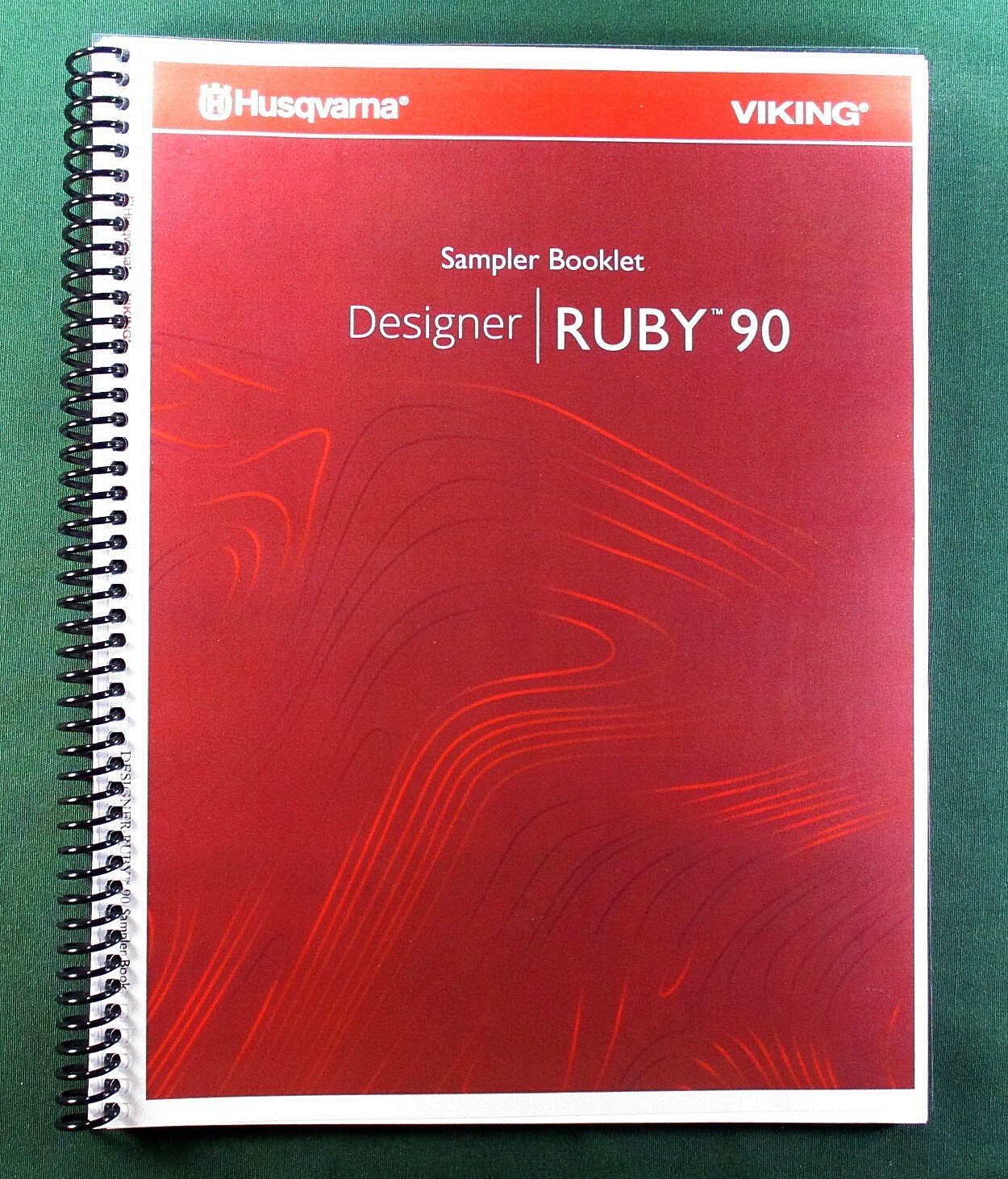Viking Designer Ruby 90 Sampler Booklet: Full Color 122 pages & ClearCovers!