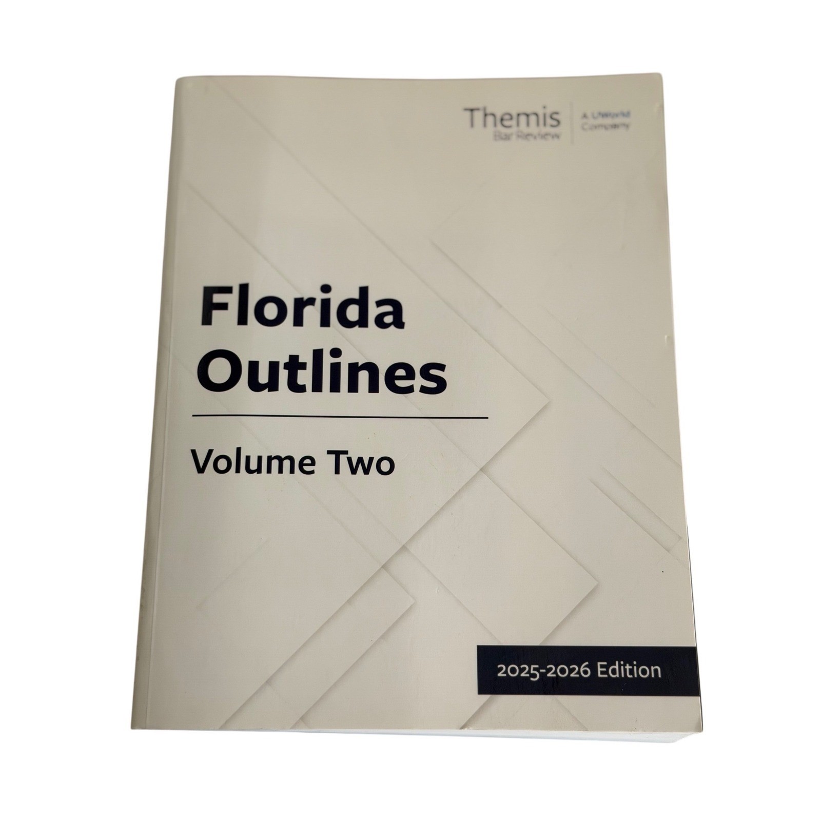 Themis Florida Outlines Volume Two 2025-2026 Edition Bar Review Law Book