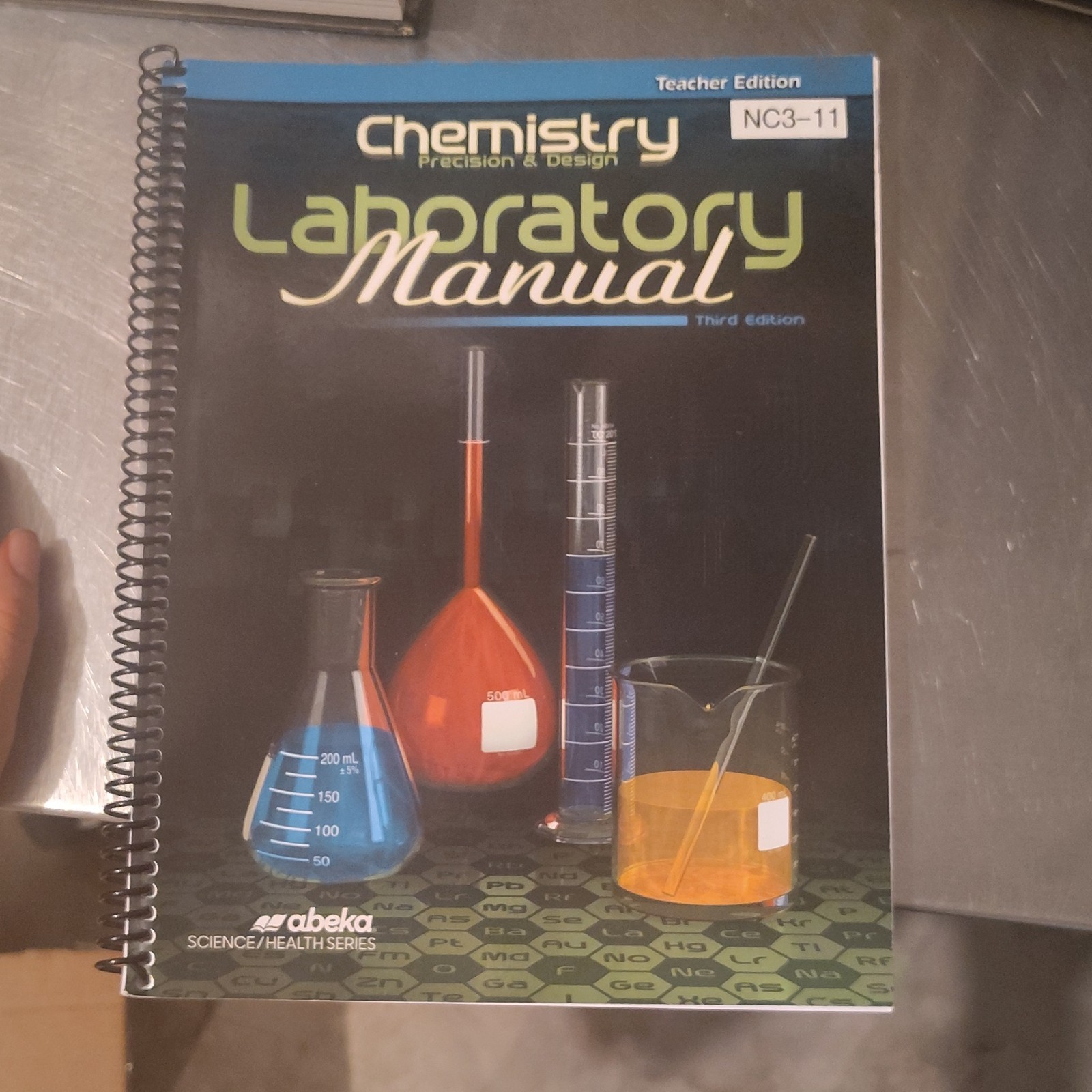 Abeka Chemistry Precision & Design 3rd Ed Teacher Edition Ring/Wire Bound NC3-11