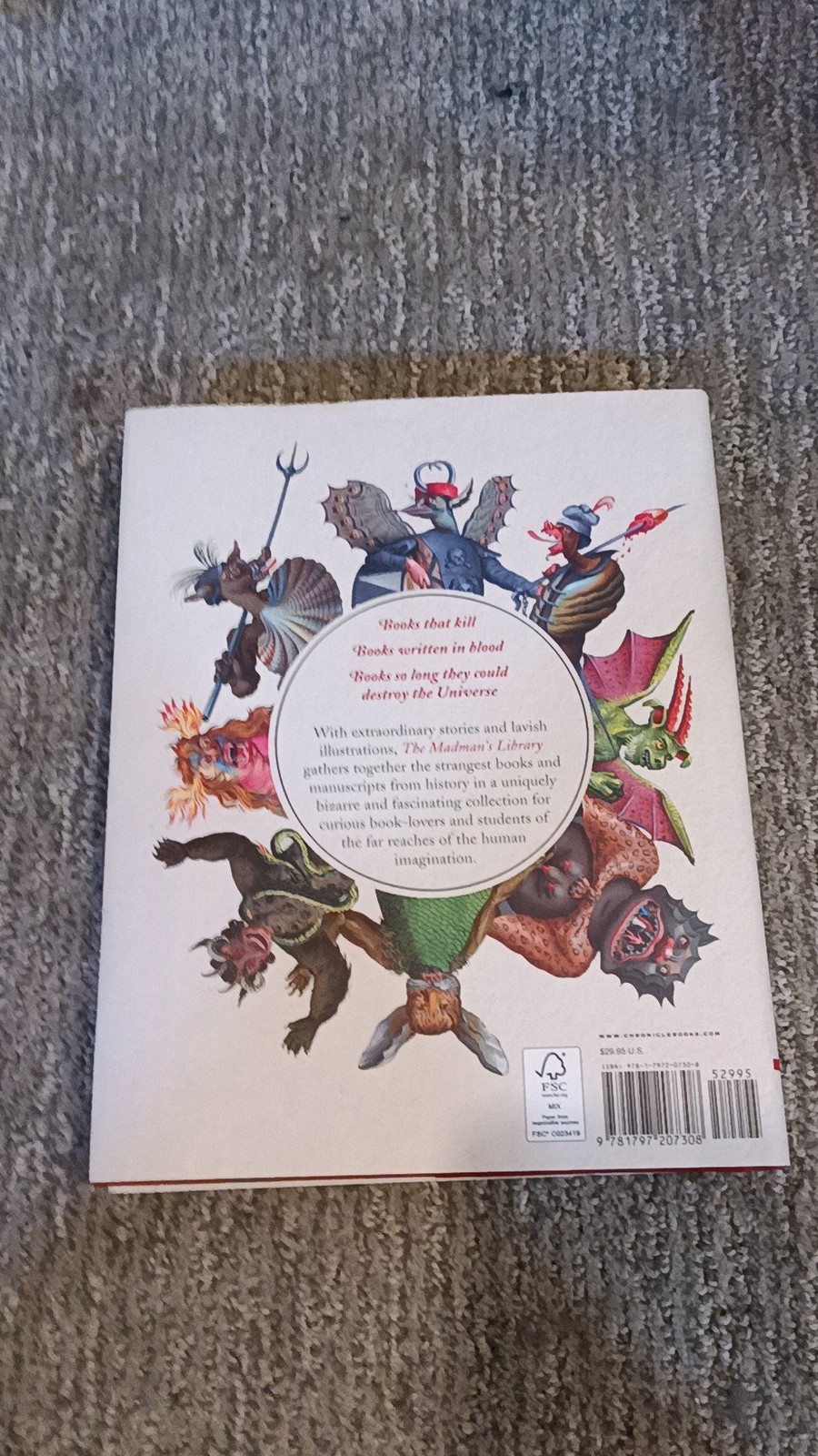 The Madman’s Library Brooke-Hitching Hardcover (2020) [VG]