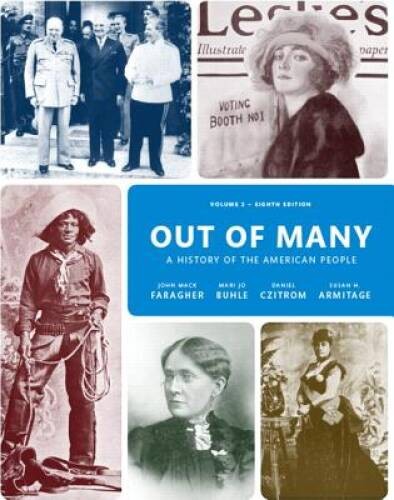 Out of Many: Volume 2 (8th Edition) – Paperback – ACCEPTABLE