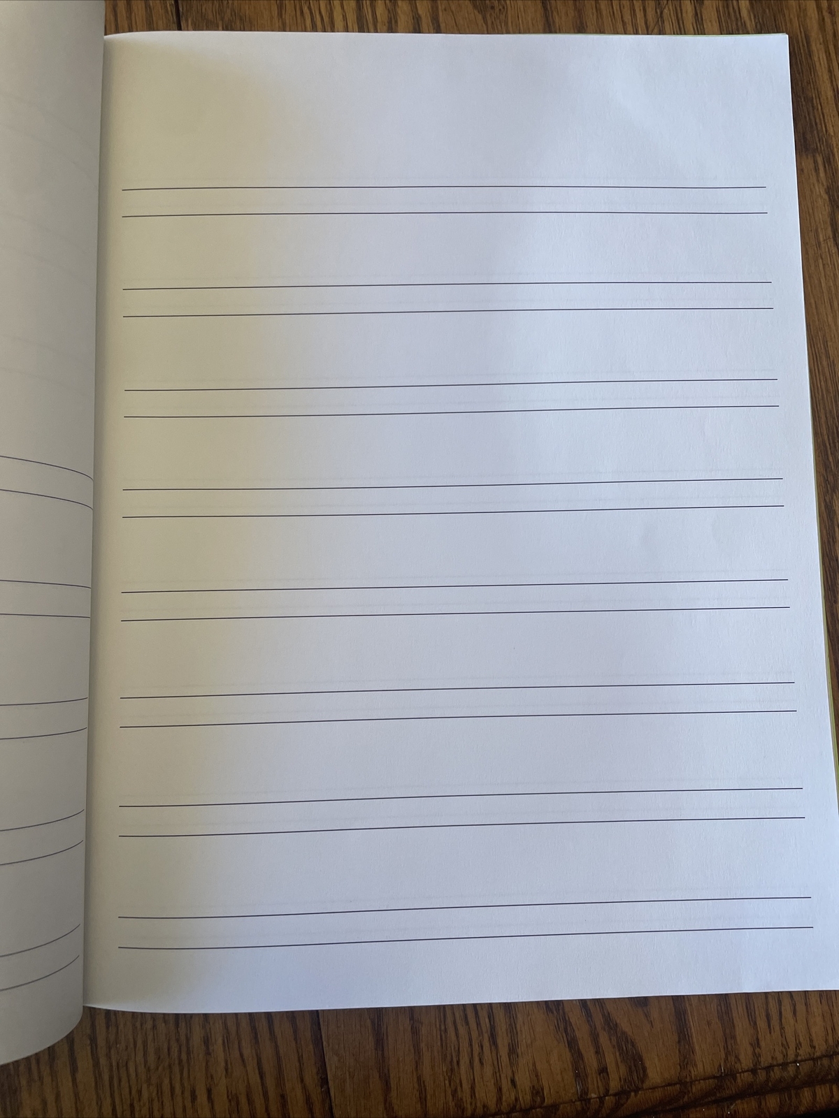 Draw and Write Notebook : With Wide Double Lines by Jan Z. Olsen Very Good Con..
