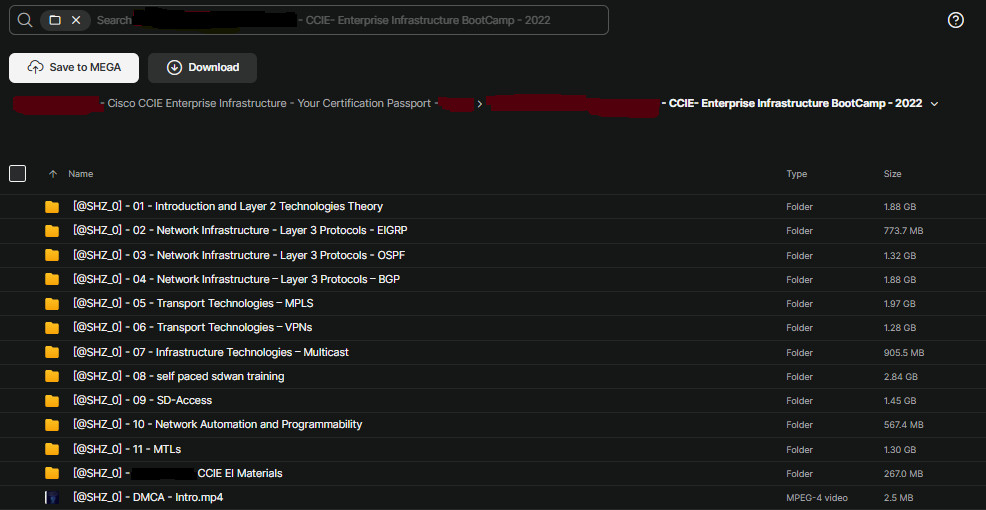 CCIE Enterprise Infrastructure 1.1 Bootcamp + Workbooks Labs Images