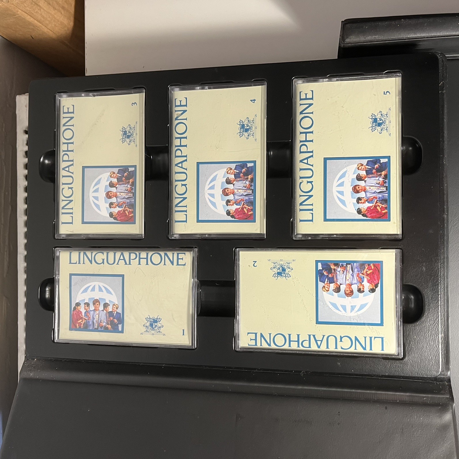 Linguaphone Vintage Books and Cassette tapes Welsh with case