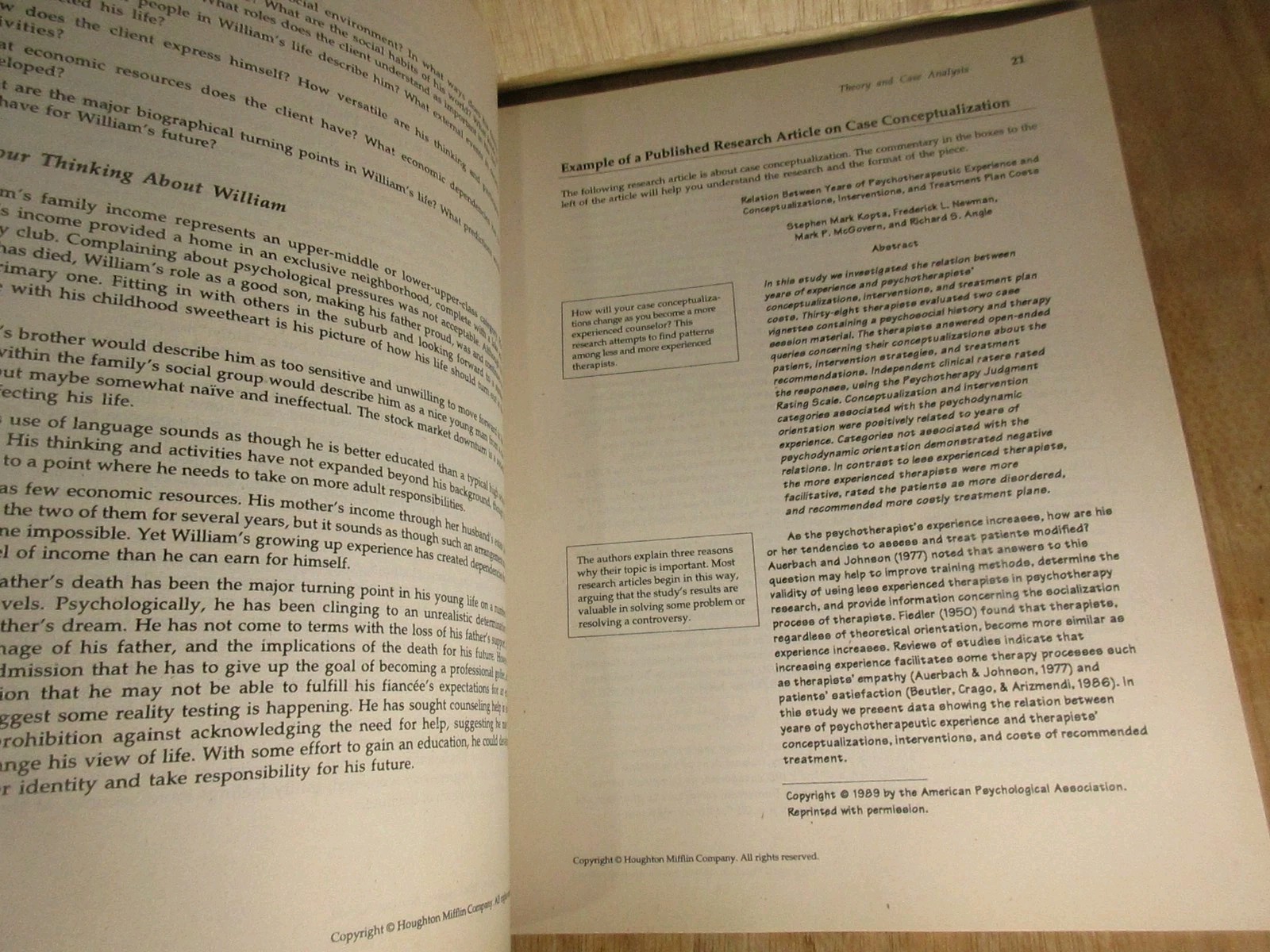 Casebook for Day’s Theory and Design in Counseling and Psychotherapy Susan Day